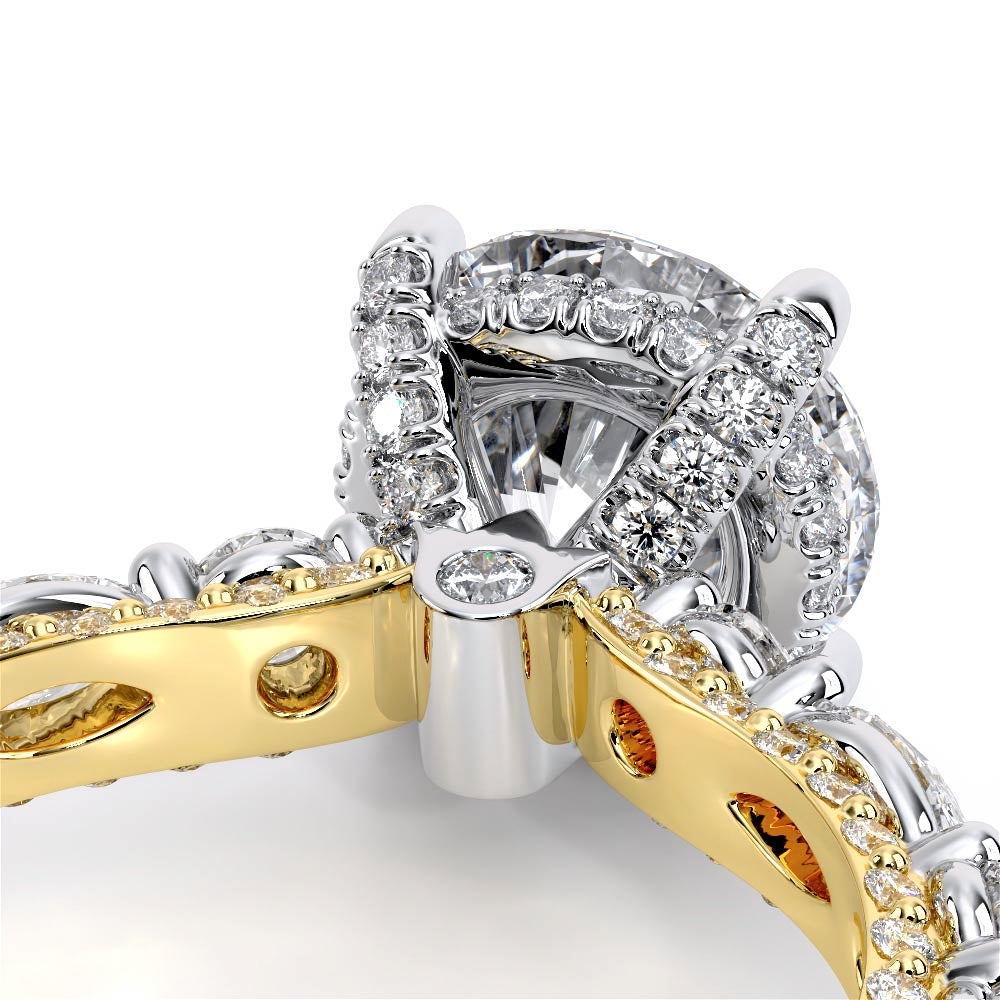 Couture-0490R25-14K Two Tone Round