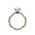 Verragio Pave Round Engagement Ring