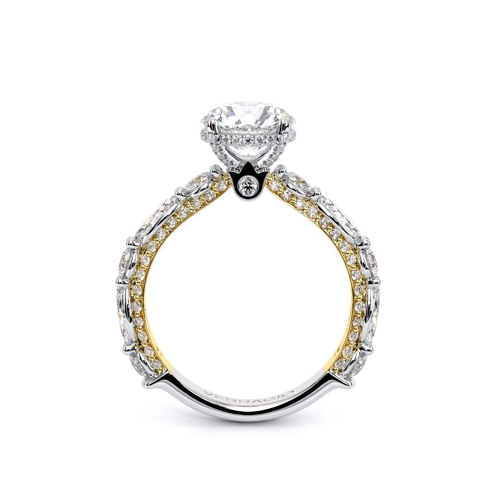 Couture-0490R30-14K Two Tone Round