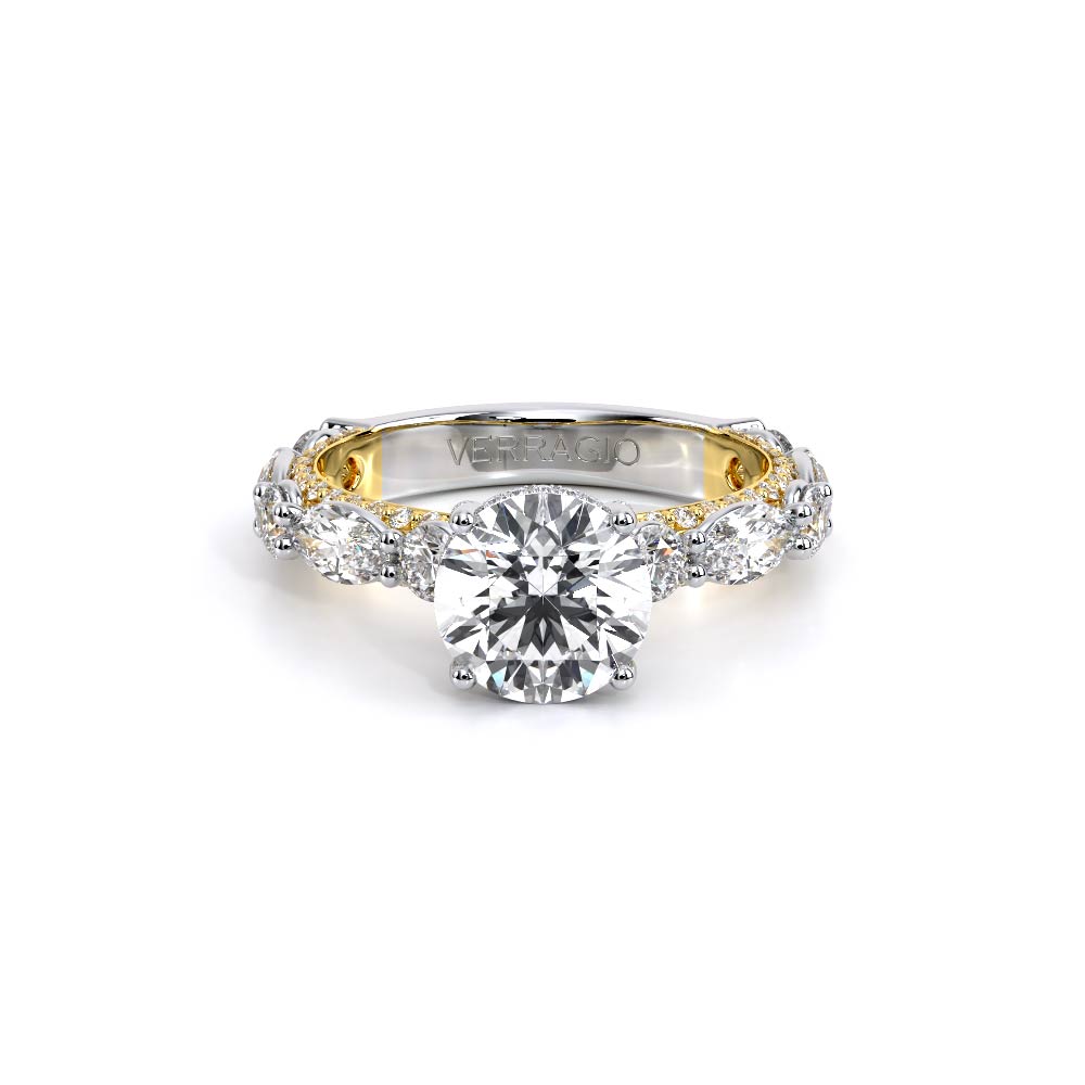 Verragio Pave Round Engagement Ring