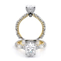 Verragio Pave Oval Engagement Ring