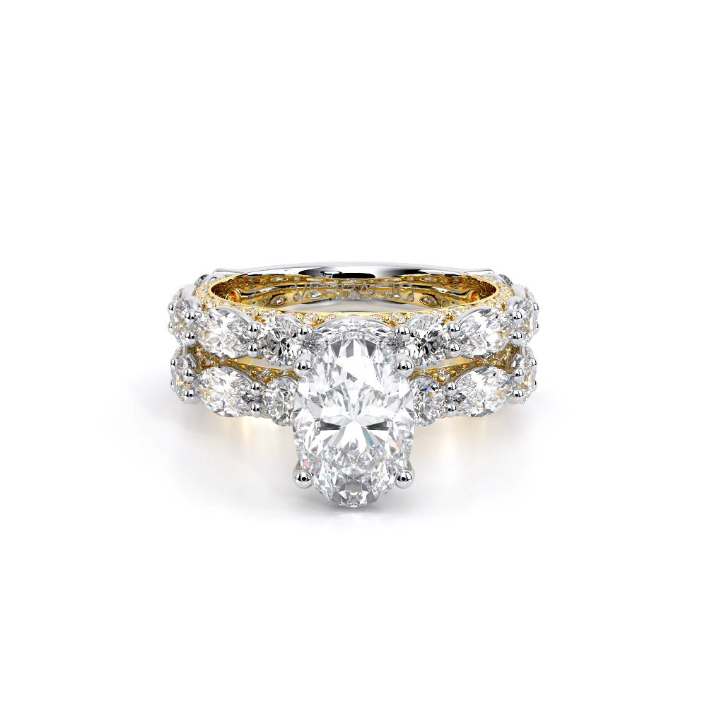 Couture-0490OV30-18K Two Tone Oval