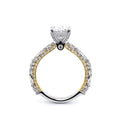 Verragio Pave Oval Engagement Ring