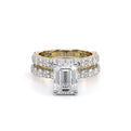 Couture-0489EM25-14K Two Tone Emerald