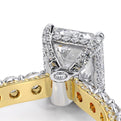 Couture-0489EM25-18K Two Tone Emerald