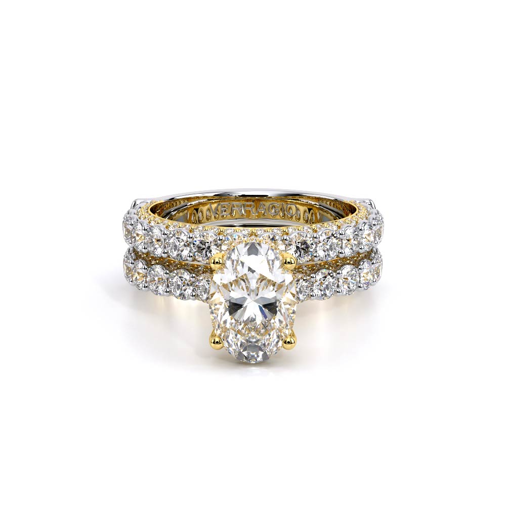 Verragio Pave Oval Engagement Ring