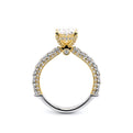 Couture-0489OV25-18K Two Tone Oval