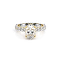 Verragio Pave Oval Engagement Ring