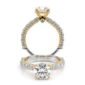 Verragio Pave Round Engagement Ring