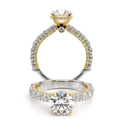 Verragio Pave Round Engagement Ring
