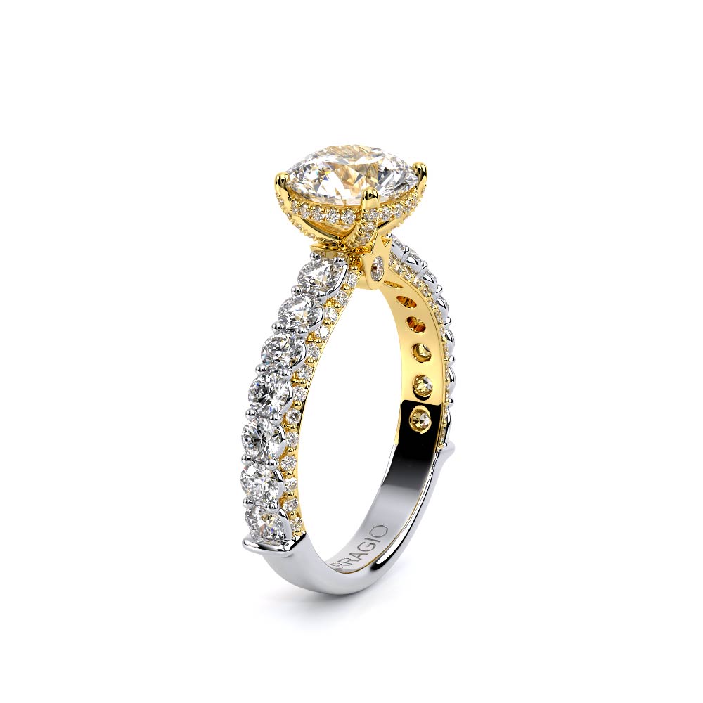 Verragio Pave Round Engagement Ring