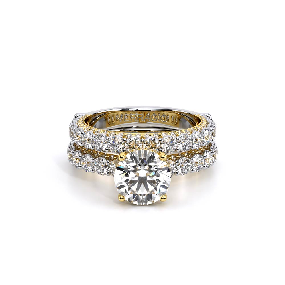 Verragio Pave Round Engagement Ring