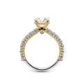 Couture-0489R25-14K Two Tone Round