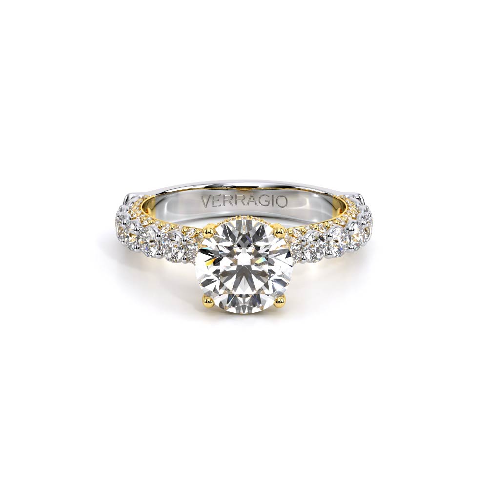 Verragio Pave Round Engagement Ring