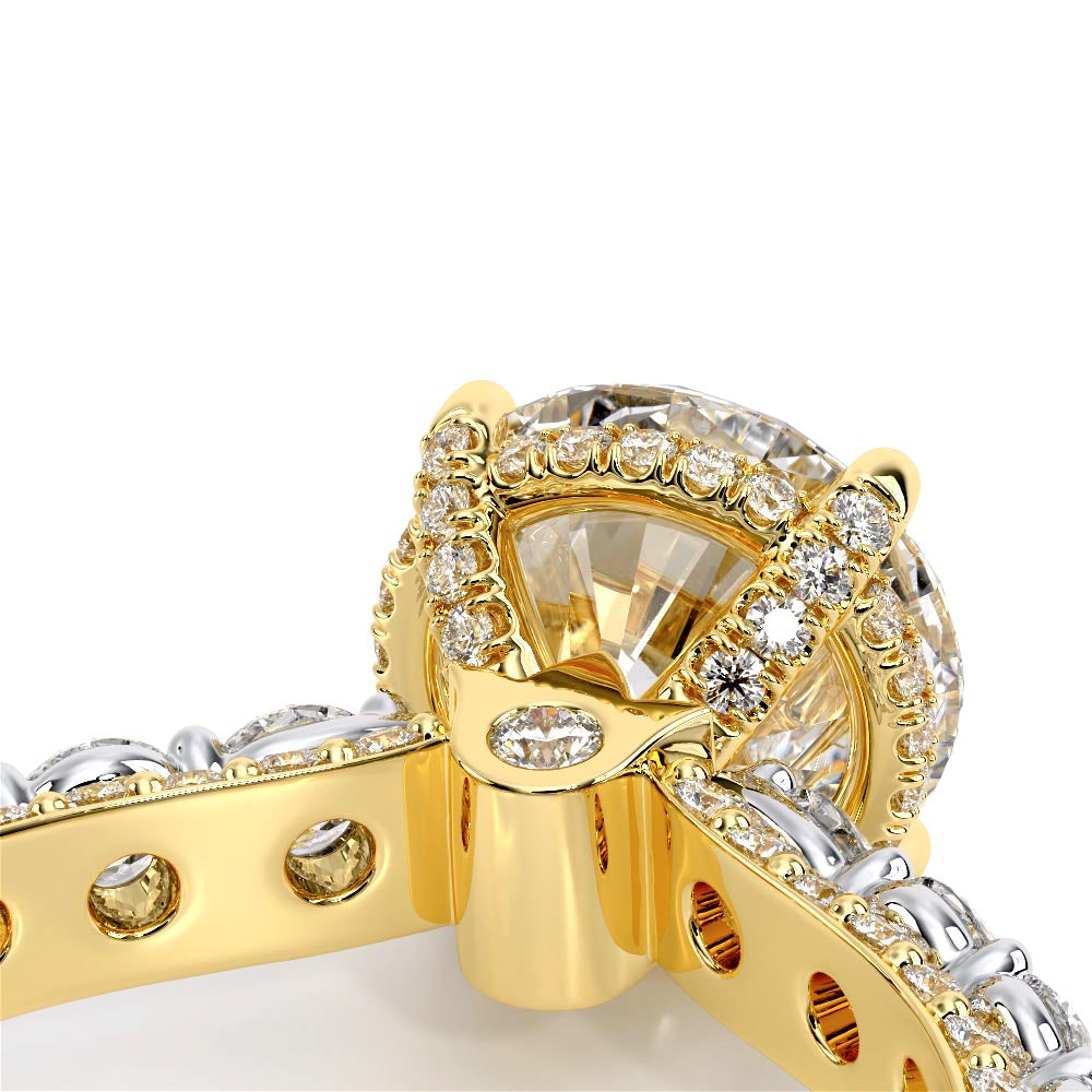 Couture-0489R25-18K Two Tone Round