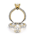 Verragio Pave Oval Engagement Ring