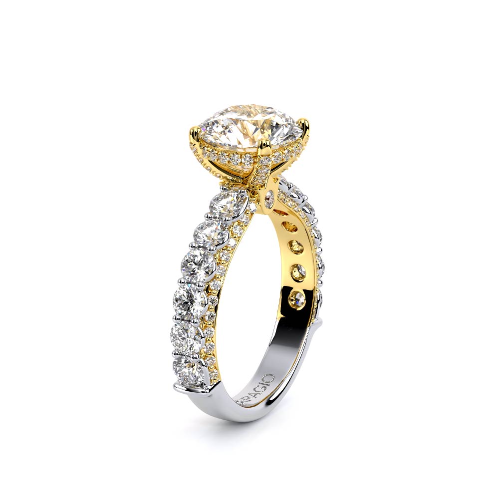 Verragio Pave Round Engagement Ring