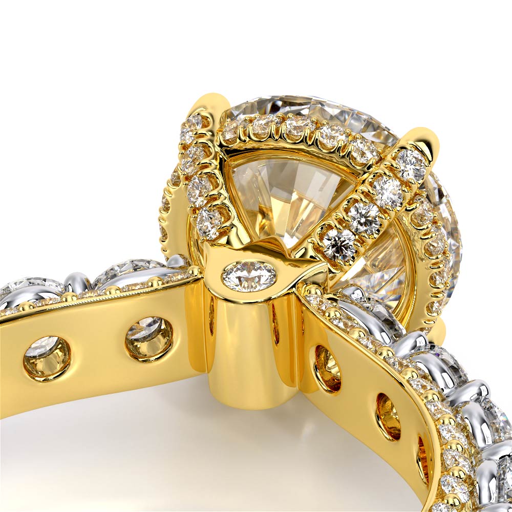 Verragio Pave Round Engagement Ring