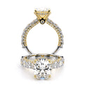 Verragio Pave Oval Engagement Ring