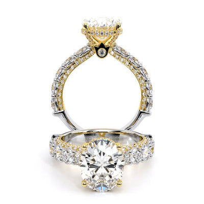 Verragio Pave Oval Engagement Ring