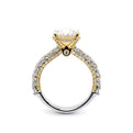Couture-0489OV34-14K Two Tone Oval