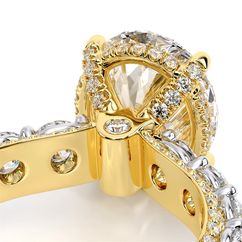 Couture-0489OV34-14K Two Tone Oval