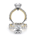 Verragio Pave Round Engagement Ring