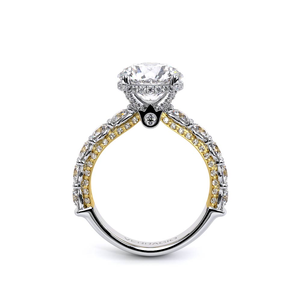 Verragio Pave Round Engagement Ring