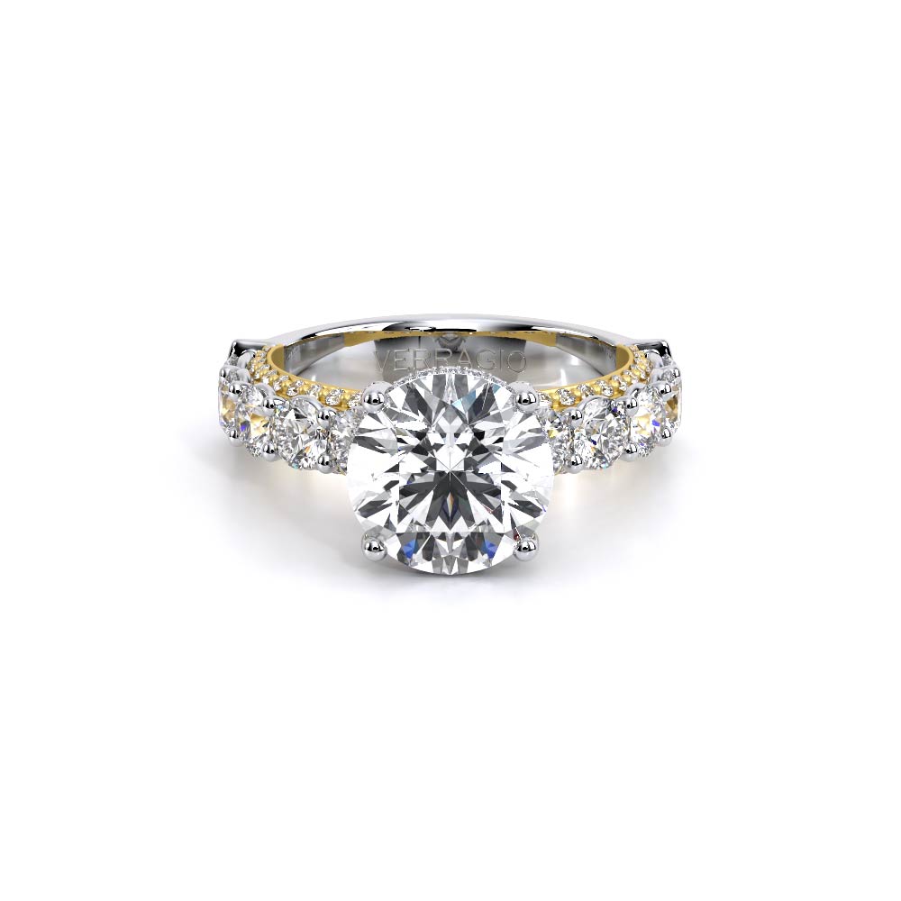 Verragio Pave Round Engagement Ring
