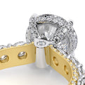 Couture-0489R34-18K Two Tone Round