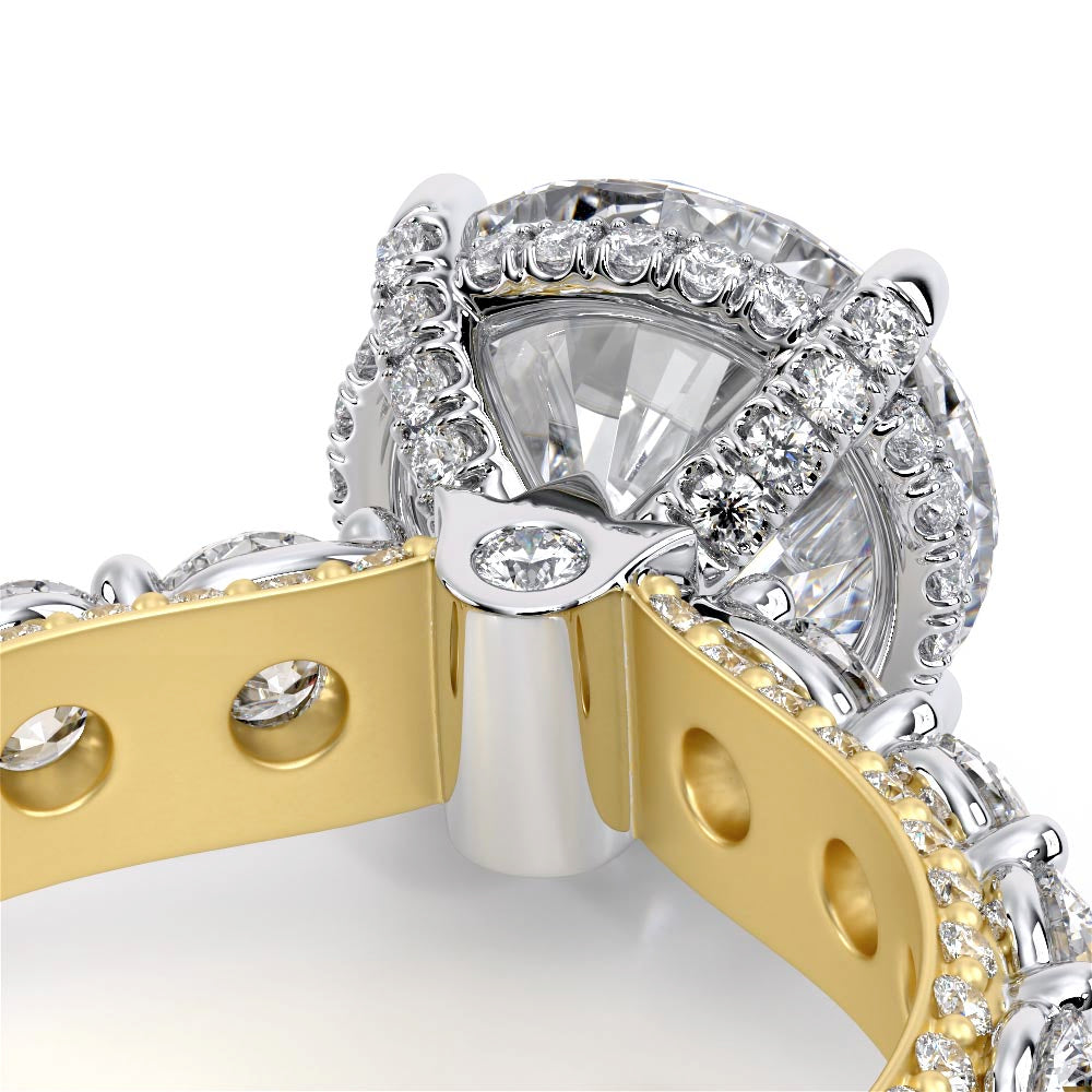 Couture-0489R34-14K Two Tone Round