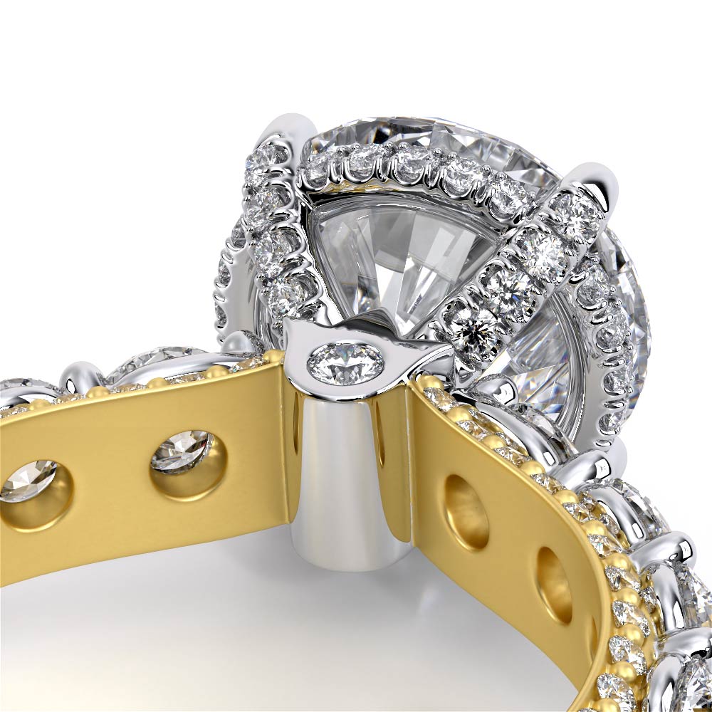 Verragio Pave Round Engagement Ring