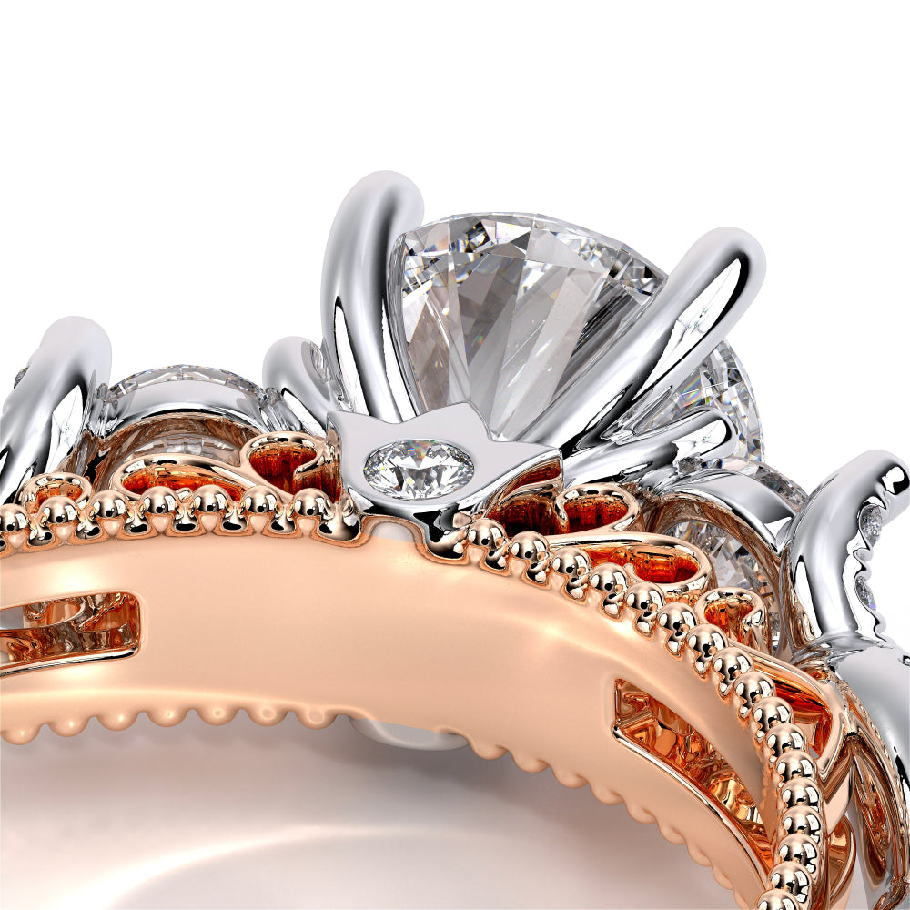 Venetian-5013r-14k Two Tone Round