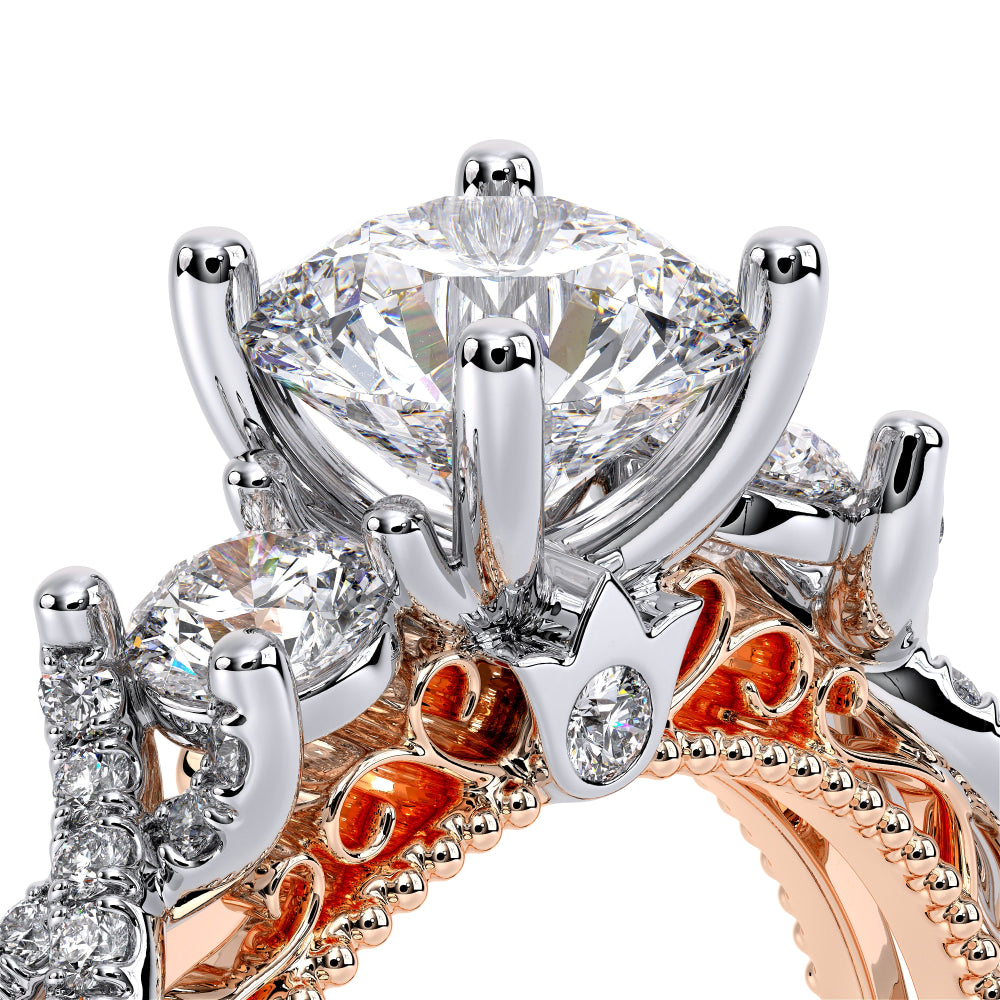 Venetian-5013r-14k Two Tone Round