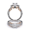 Verragio Three-Stone Princess Engagement Ring