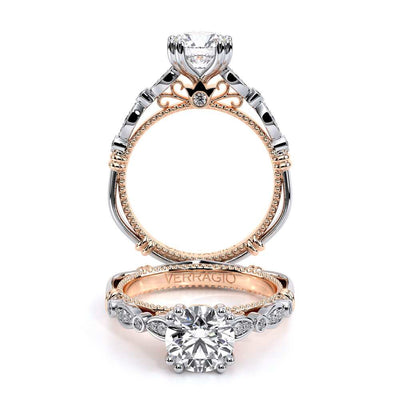 Verragio Vintage Round Engagement Ring