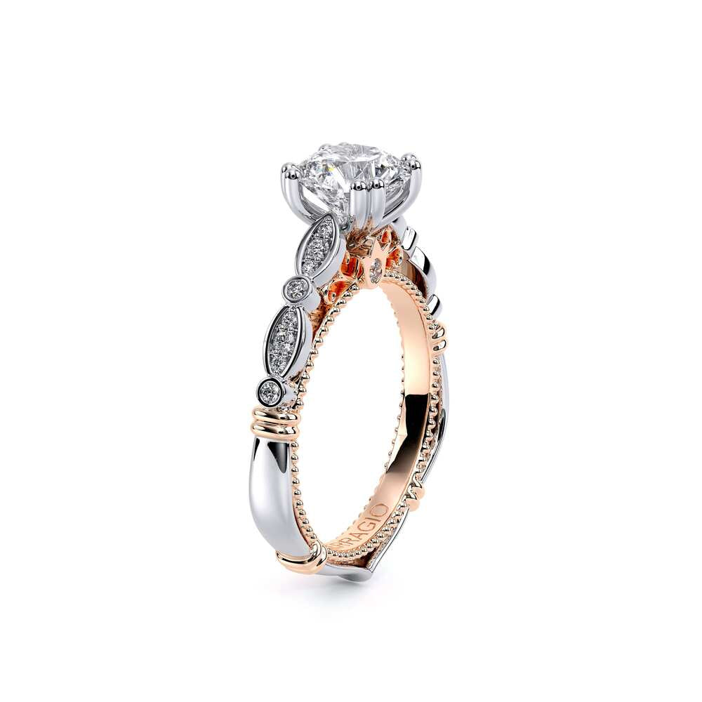 Parisian-100r-14k Two Tone Round