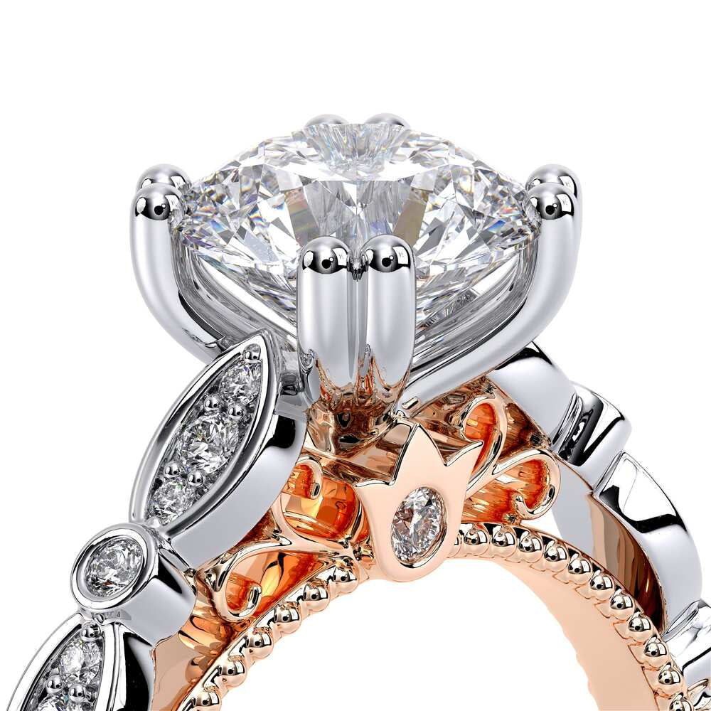 Parisian-100r-14k Two Tone Round