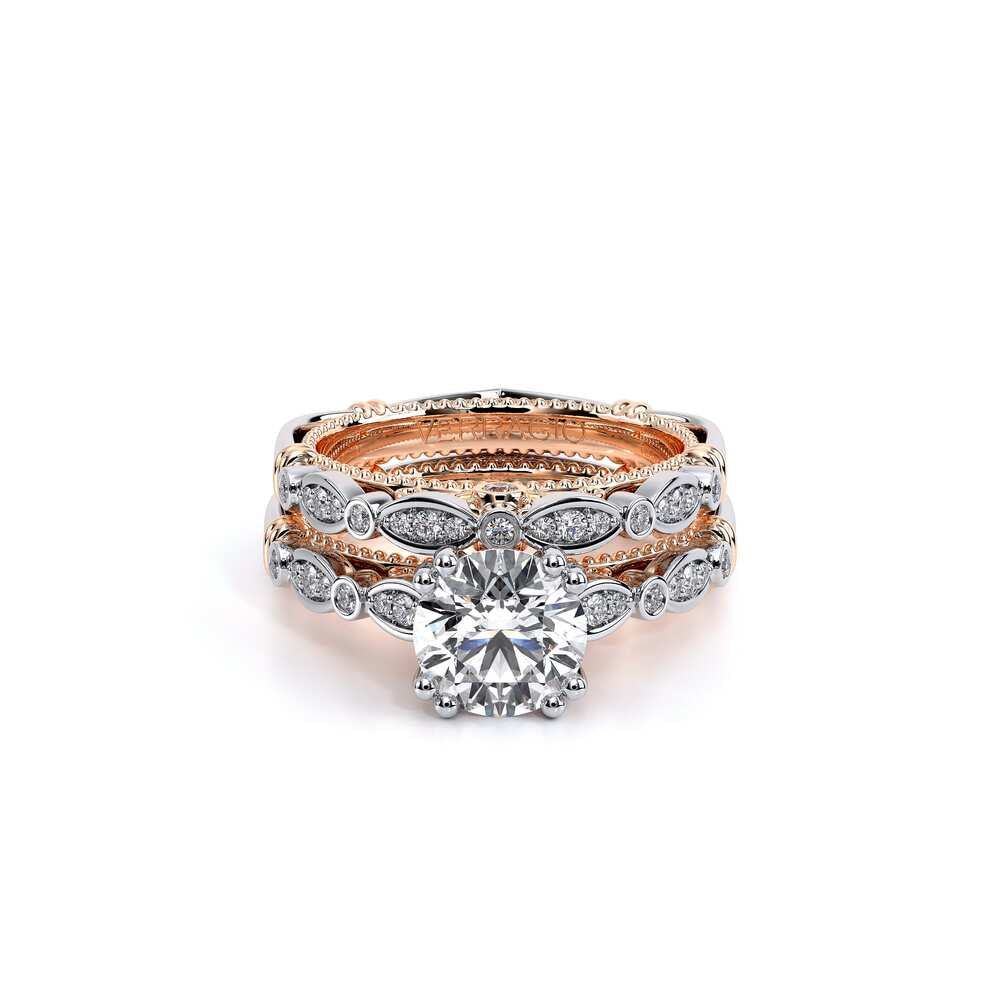 Parisian-100r-14k Two Tone Round