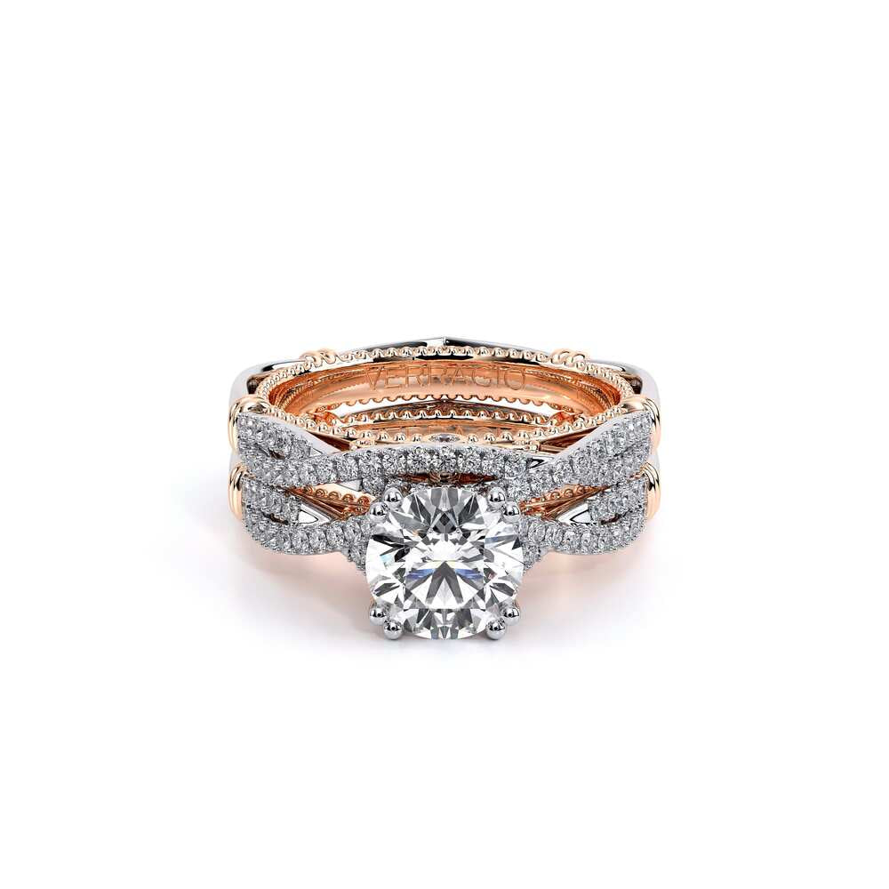 Parisian-105r-14k Two Tone Round