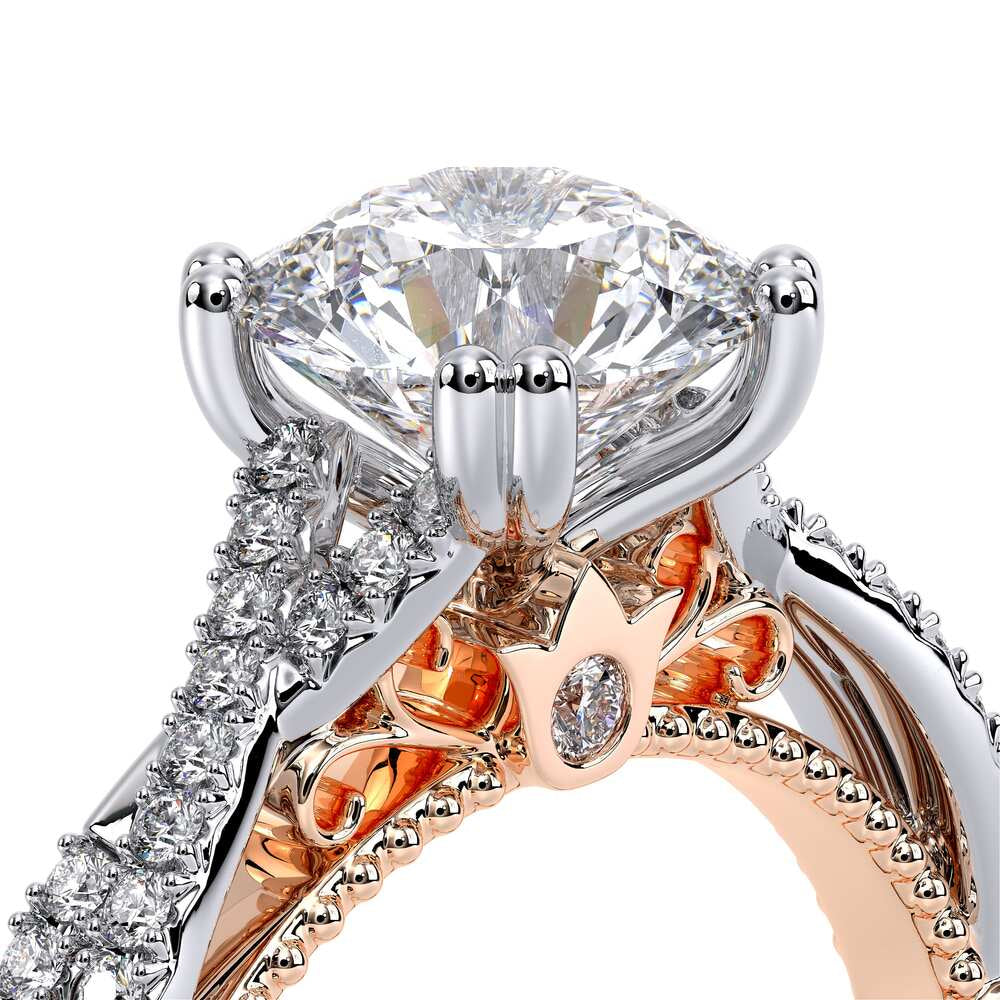 Parisian-105r-18k Two Tone Round