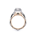 Parisian-106cu-18k Two Tone Cushion