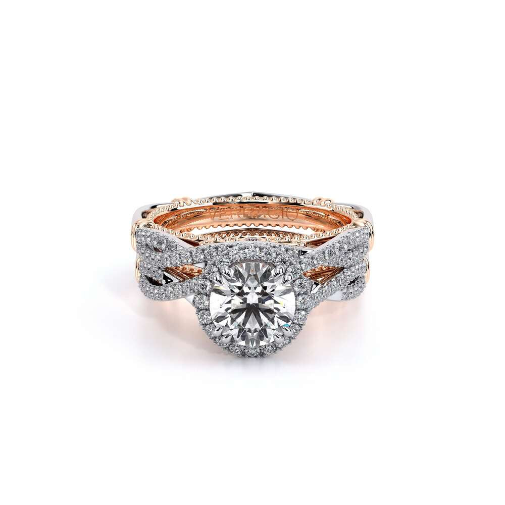 Parisian-106r-14k Two Tone Round