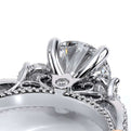 Verragio Three-Stone Round Engagement Ring
