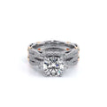 Verragio Three-Stone Round Engagement Ring