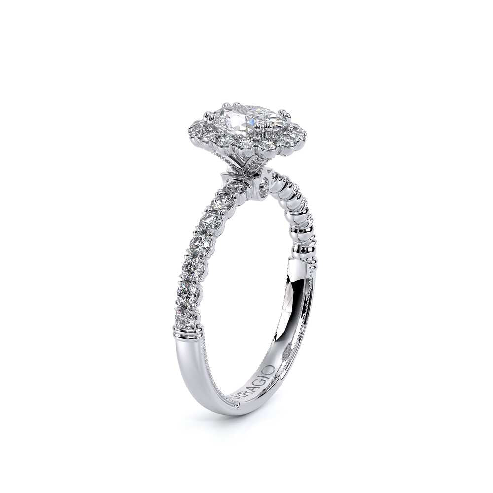 Renaissance-954OV18-14K White Gold Oval