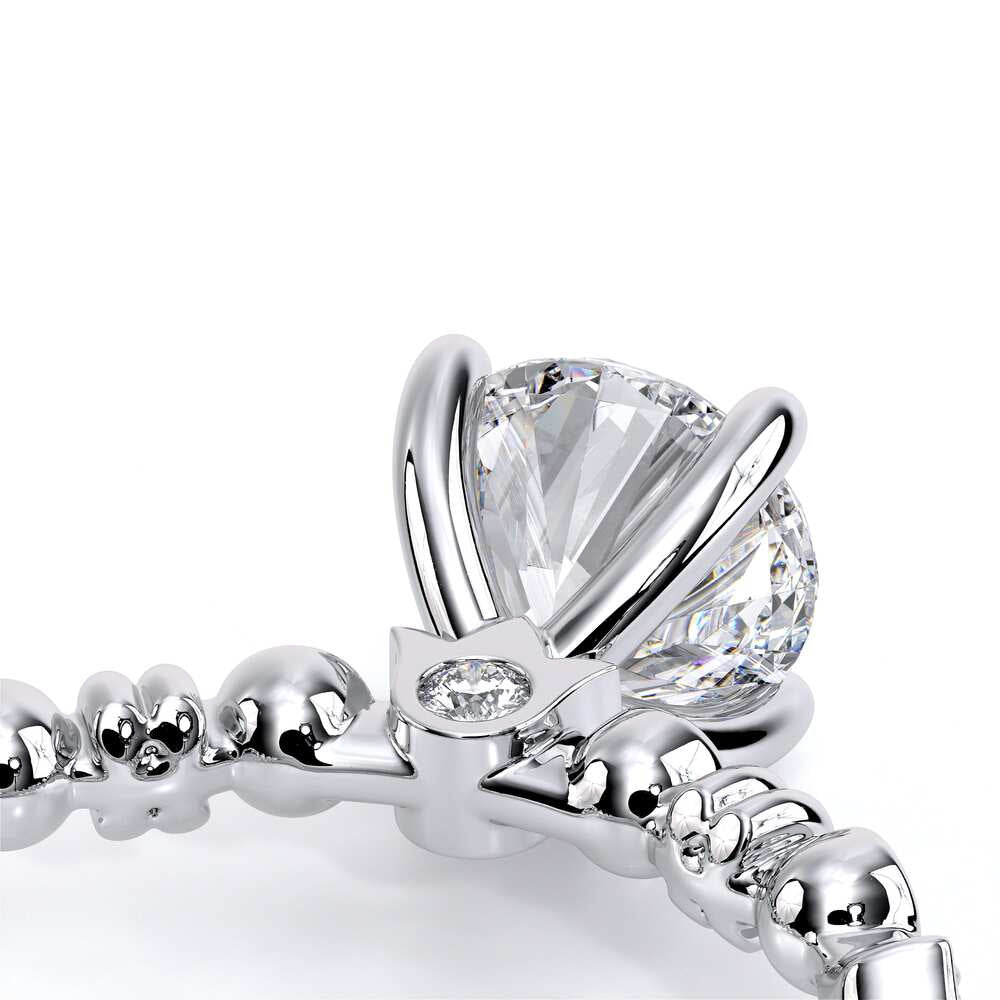 Renaissance-973-R-18k White Round