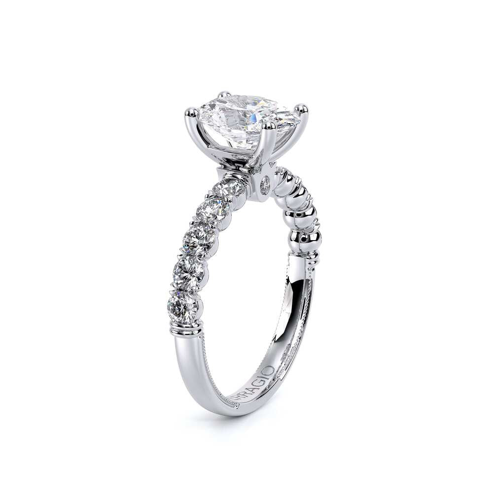 Renaissance-950OV27-18K White Gold Oval