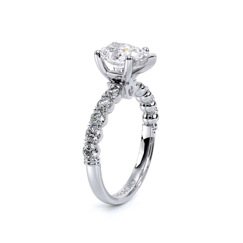 Renaissance-950PEAR27-14K White Gold Pear