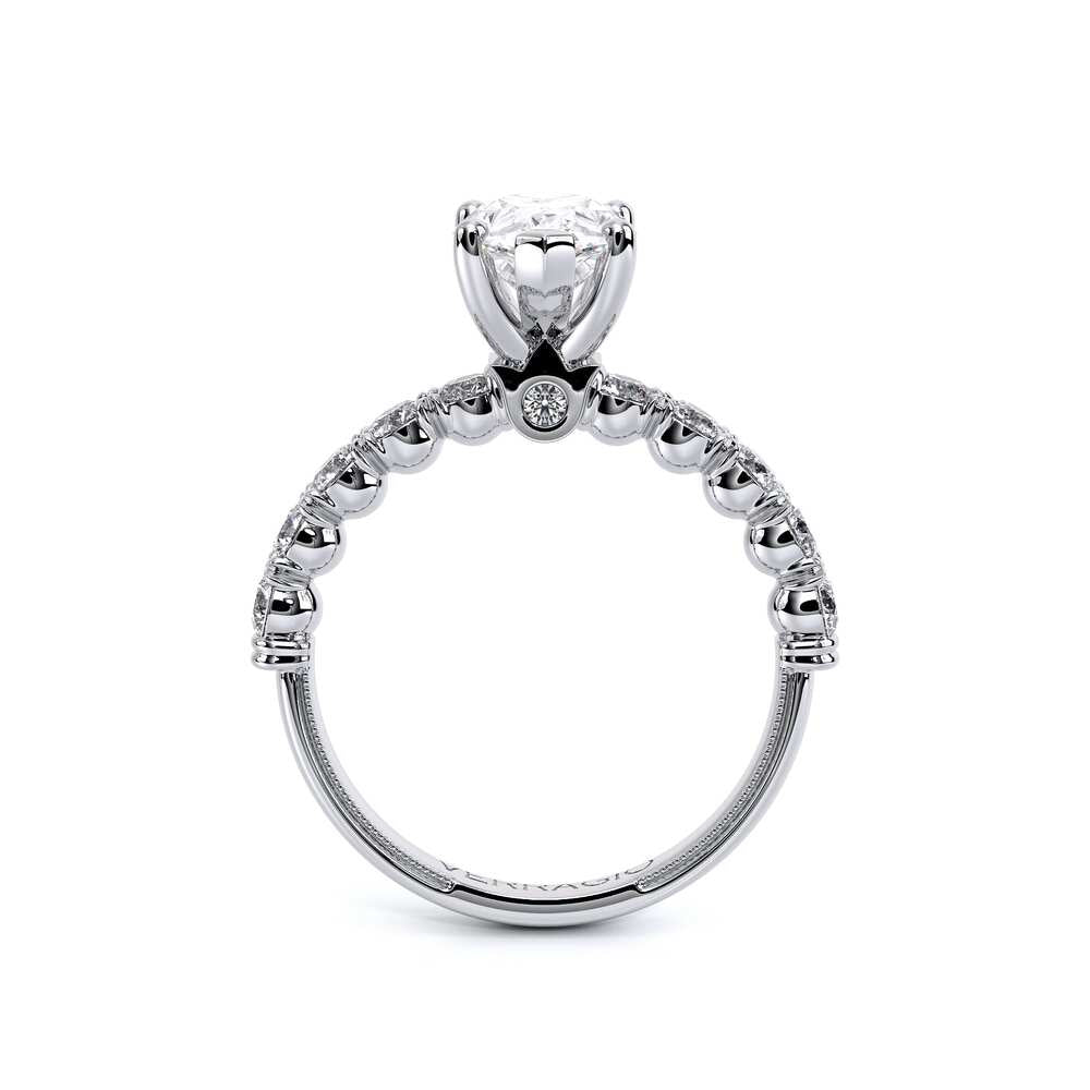 Renaissance-950PEAR27-18K White Gold Pear